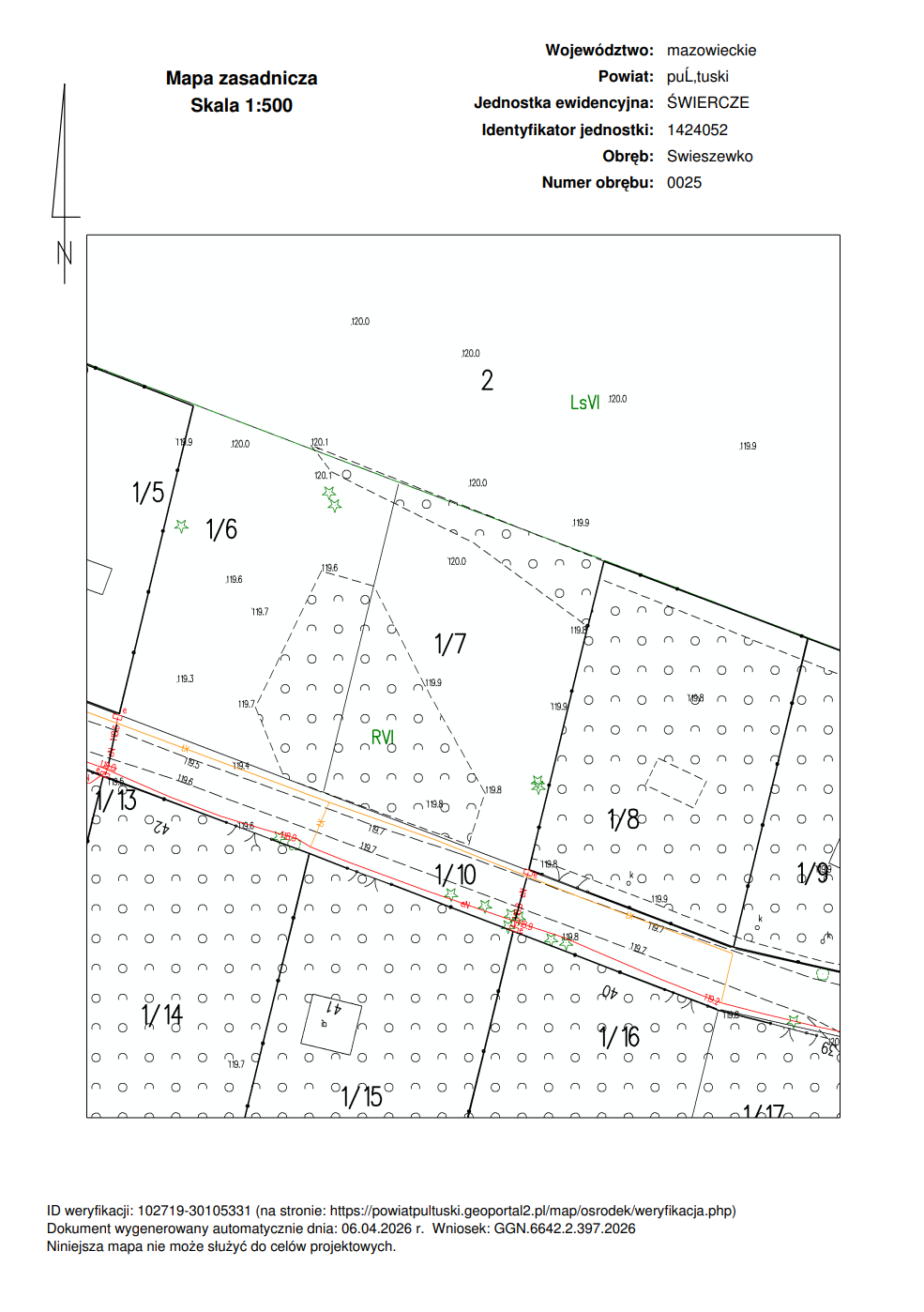 Mapa zasadnicza w eszkic.pl
